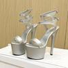 20CM Women Platform Sexy Sandals for Fashion Sexy Weddge Party Sandals
