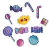 According To Embroidery Embroidery Cloth Sticker Computer Embroidery Chapter Exquisite Candy Lollipop Series Clothes Decorative Patch Sticker Cloth