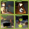 Светодиодная настольная лампа Panda Night Light с ящиком для чтения, регулируемая яркость, перезаряжаемая настольная лампа Panda для детской комнаты, спальни