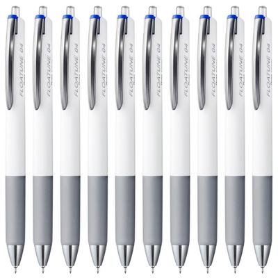 Шариковая ручка Pentel Flowtune 0,4 мм Синяя 10 шт. BZN204-C