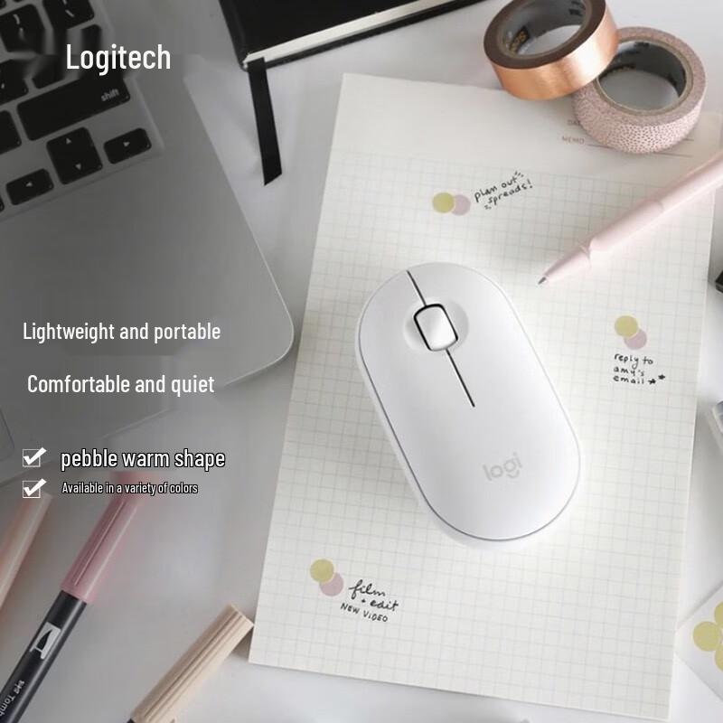 Logitech Pebble M350 Wireless Bluetooth Mouse