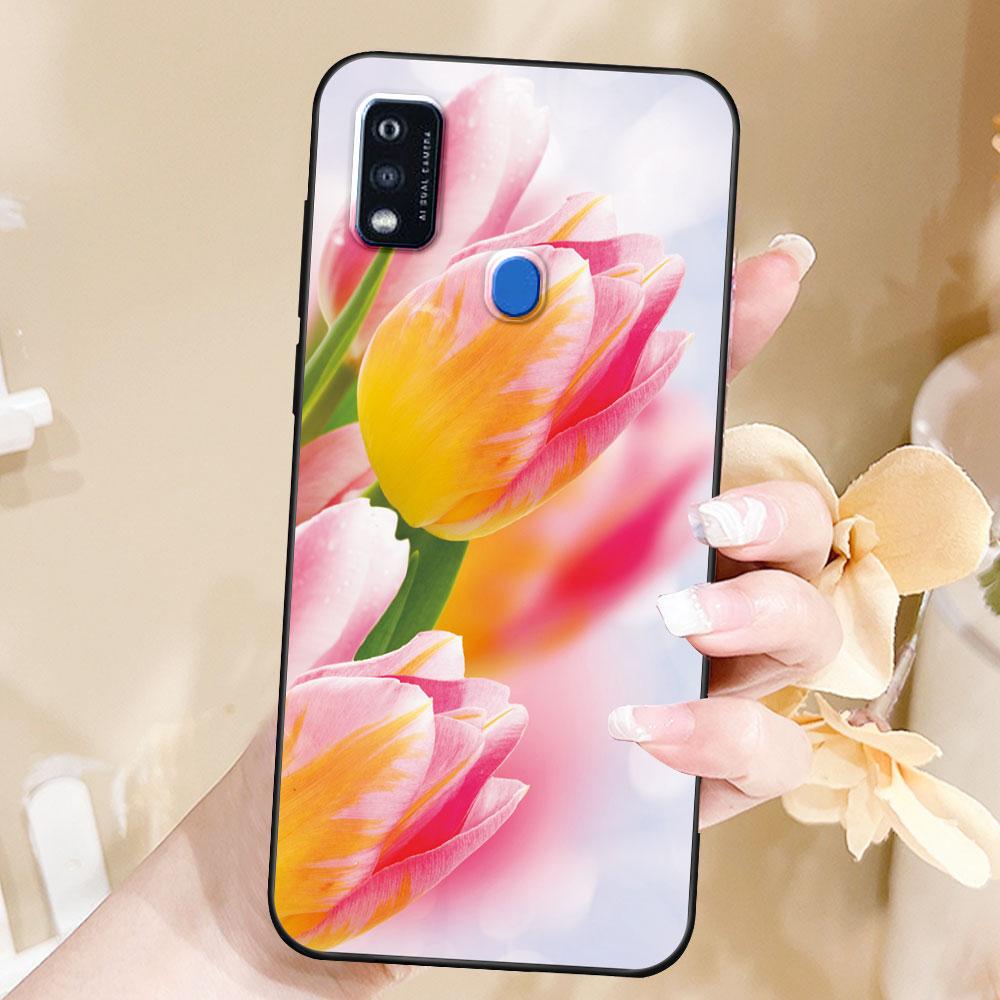 Чехол для ZTE Blade A51 Lite Чехол ZTE A51 Бампер из мягкого силикона ТПУ Модный Чехол для телефона Для ZTE A51 a51 Чехол A 51 Защитная крышка Capa