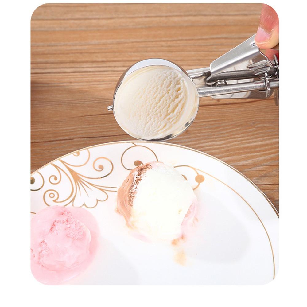 Легкий в очистке порционный совок с курковым механизмом, совок на полчашки, диспенсер для мороженого, мороженое