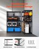 Storage Shelves 5 Tier Adjustable Heavy Duty Garage Shelving Unit 3000 lbs