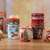 Multifunctional Christmas Snowman Storage Bucket and Food-Grade Tin