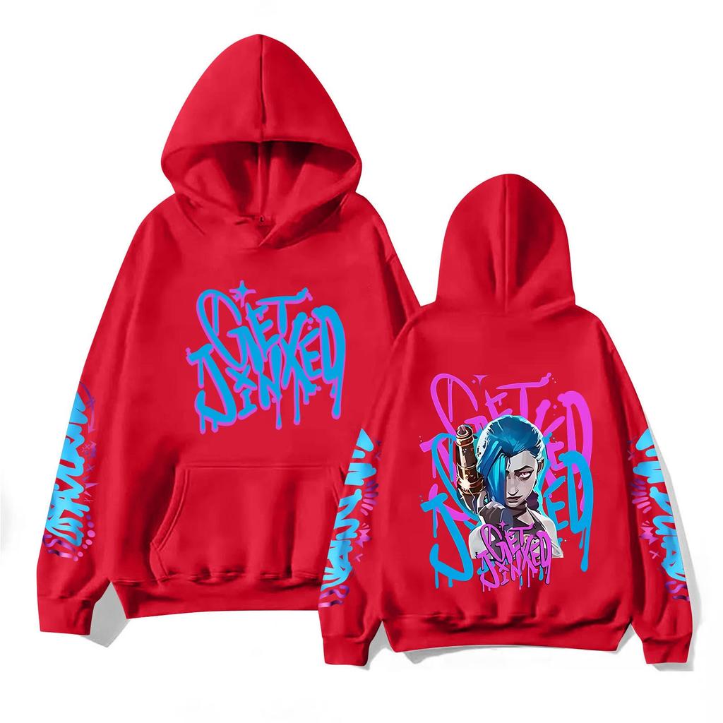 Women Fashion O Neck Long Sleeve Printed Top Hoodie Sweatshirt