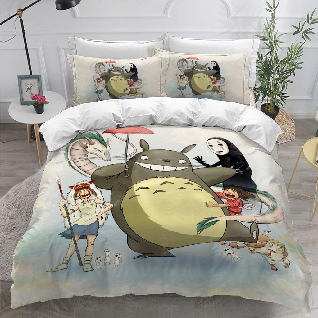 Cartoon Animal Home Bedding Set Bedding Cover and Pillow Cover Bedding Set AU/EU/US Full Size Home Decoration