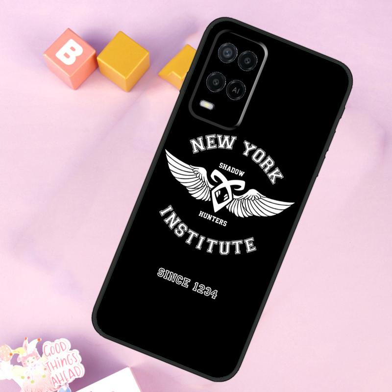 Ангельская Руна Чехол Теневые Охотники Для Oppo A17 A57 A16 A76 A96 A60 A40 A80 A18 A38 A58 A78 A98 A15 A54 A74 A94 A6 A5 Pro
