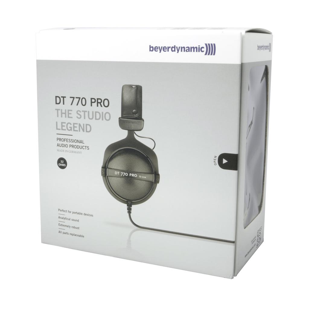 Beyerdynamic закрытые наушники для записи монитора DT 770 PRO 32