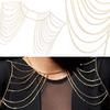 Style  Sexy Body Women Jewelry Tassels Link Body Shoulder Chain Necklace