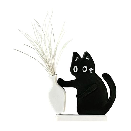 1/2 шт. Держатель для кошачьих усов Магнит на холодильник Кошачья шерсть Миниатюрная ваза Контейнер для коллекционирования Сувенир в память о питомце Декорация