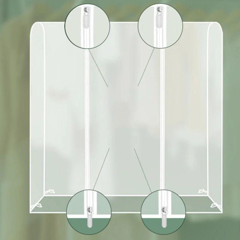 Большая напольная вешалка для одежды, пылезащитный чехол, Защитный чехол для одежды, органайзер для дома