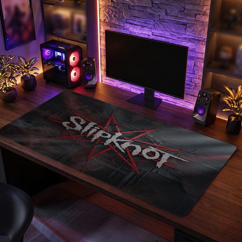 Slipknot Print Large Mouse Pad Smooth Surface Anti?Slip Desk Mat For Gaming Office Laptop Decoration
