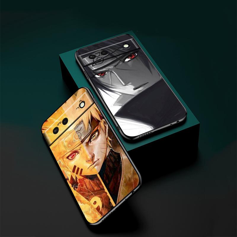 Популярный аниме Наруто для Google Pixel 6 Pro 6A 5A 5 4 4A XL 5G черный чехол для телефона противоударный чехол мягкий Fundas Coque Capa