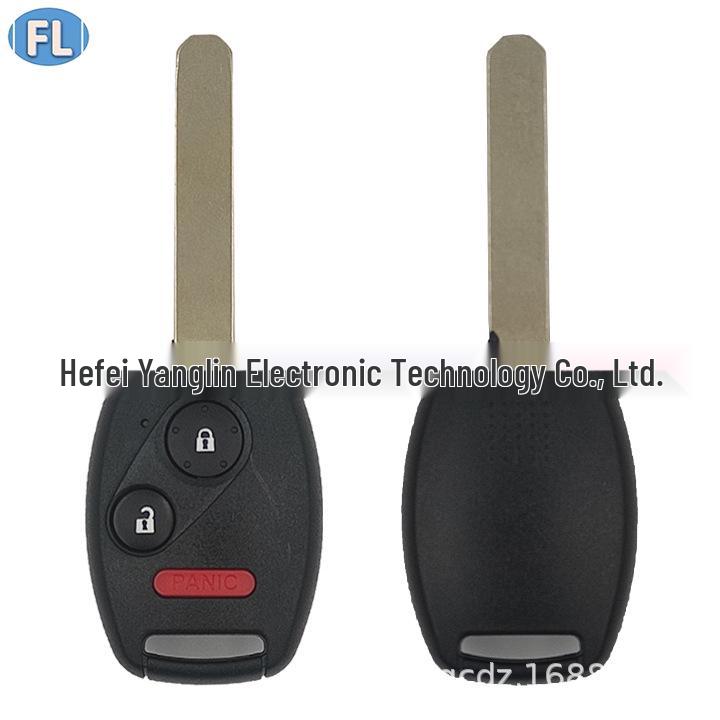 Honda Civic Straight Handle Remote - 2+1 Button, 433MHz, 46 Chip