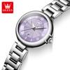 Elegant Fashion Women's Watches Luxury Quartz Watch for Ladies Waterproof Stainless Steel Luminous Date Wristwatch
