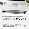 3 шт. подстольное крепление для ноутбука, экономящее место, органайзеры, стойка, удобная для ноутбуков, планшетов, клавиатур и многого другого использования