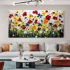 Абстрактные цветы Холст Картина Настенное искусство Постеры и Принты Настенные картины для Гостиной Дома Cuadros Decor