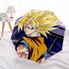 1pc Dragon Ball Z Super Saiyan Goku Automatic Folding Umbrella - Portable 3-Fold Design, 8-Bone Iron Frame Outdoor Umbrella, Perfect Gift for Fans, Tr