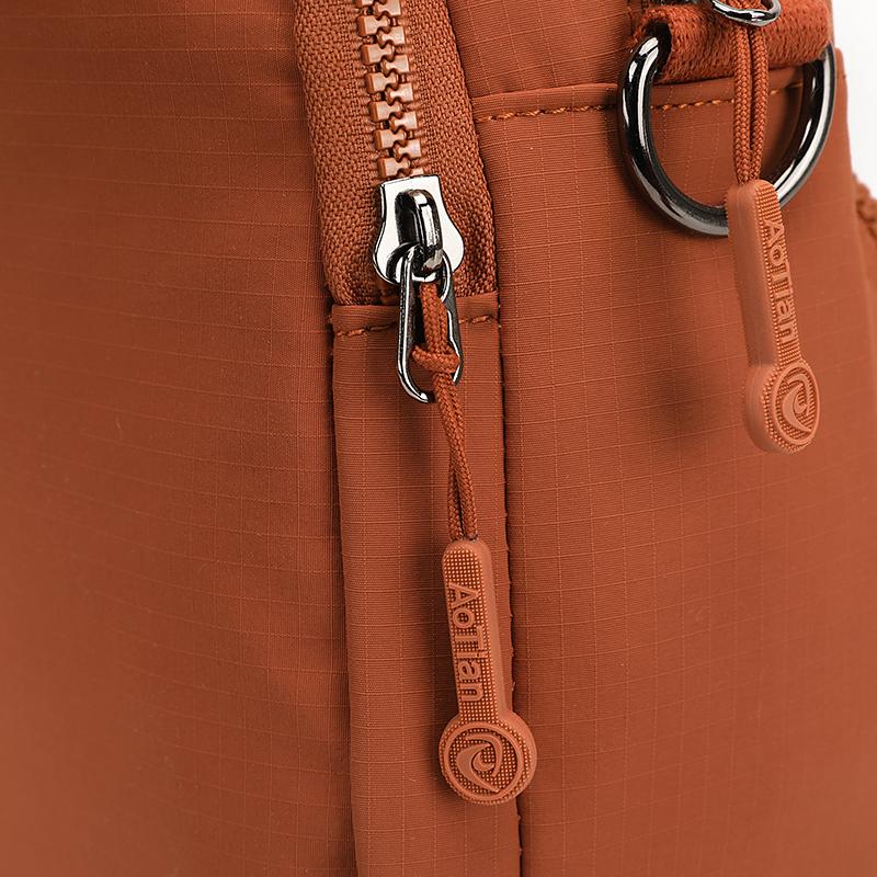 Женская многофункциональная сумка через плечо, однотонная сумка через плечо