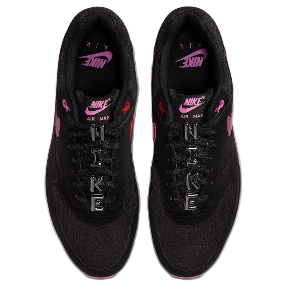 Nike Мужские кроссовки Air Max 1 Premium Valentines Day Pack - Черные Унисекс Кроссовки Игриво-Розовые HV2302-001