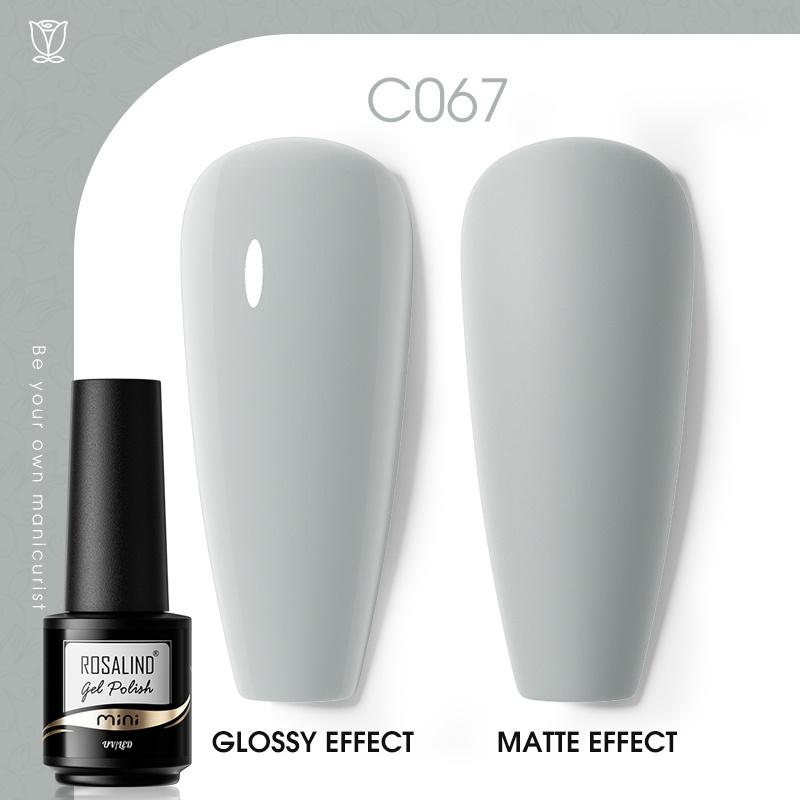 ROSALIND Nail Gels 109 Color Nail Polish Gel Varnish Semi Permanent Gel Nail Polish Soak Off UV Gel Polish Manicure Art Gel For Nail Art Design
