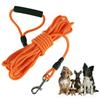 Длинный поводок для дрессировки собак, легкий поводок для контроля собак для дрессировки, кемпинга, игр, послушания, подзыва, поводок для проверки собак
