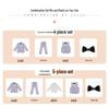 Children's Korean Style Gentleman Formal Three-Piece Suit for Boys - Wedding, Photography, and Performance Wear.
