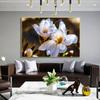 Modern Flowers Posters and Prints Wall Art Canvas Painting Magnolia Decorative Pictures for Living Room Decor No Frame