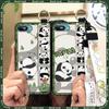 Panda Anti-knock Phone Case For Itel A25/A35/A25 Pro Waterproof Shockproof Back Cover Wristband Wrist Strap Soft case