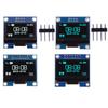 1.3 Inch IIC SPI Serial 7/4Pin Blue/White OLED Display Module SSH1106 128X64 LCD Screen Board OLED Module for Arduino Raspberry