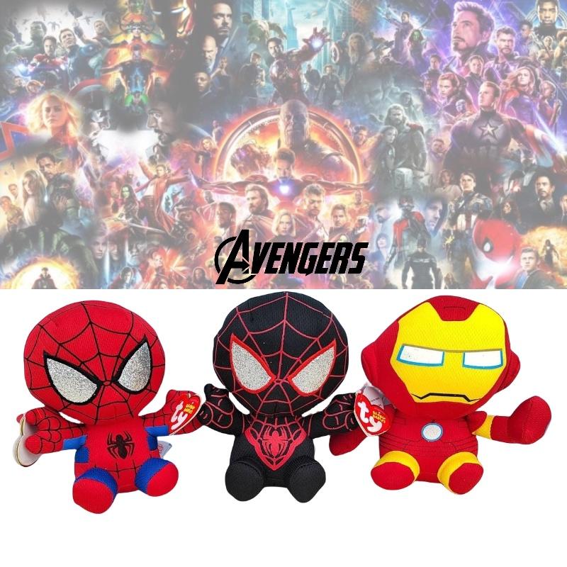 New Avengers League Plush Toy Spiderman Batman Iron Man 15cm Height