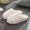 Plush Cotton Slippers Autumn and Winter 2025 New Non-slip Indoor Home Thick Bottom Thermal Cotton Drag Winter