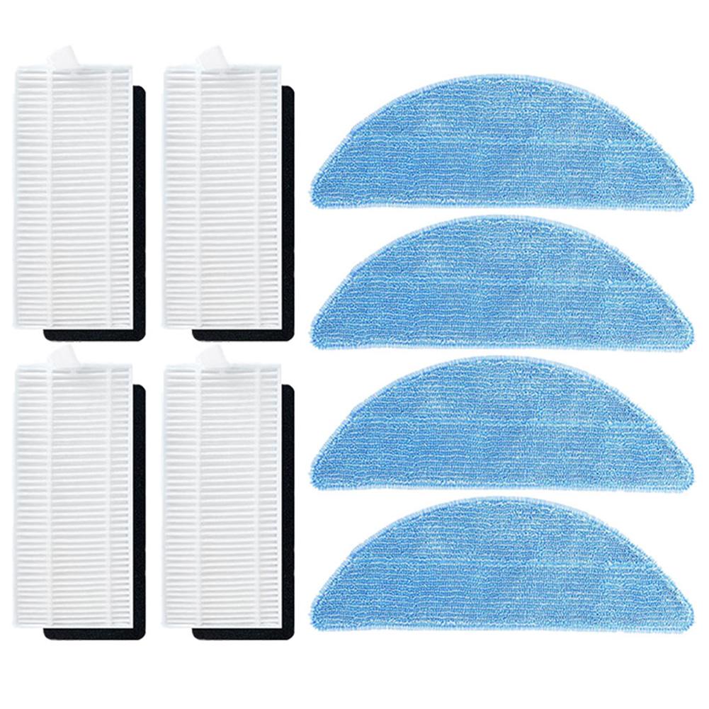 Тканевая тканевая швабра с боковой щеткой, прочная, с высокой впитывающей способностью