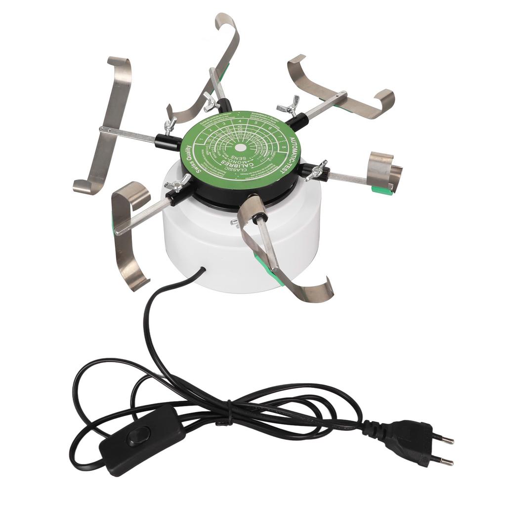 Automatic Watch Winder Machine Alloy Mechanical Watch Winder for 6 Watches