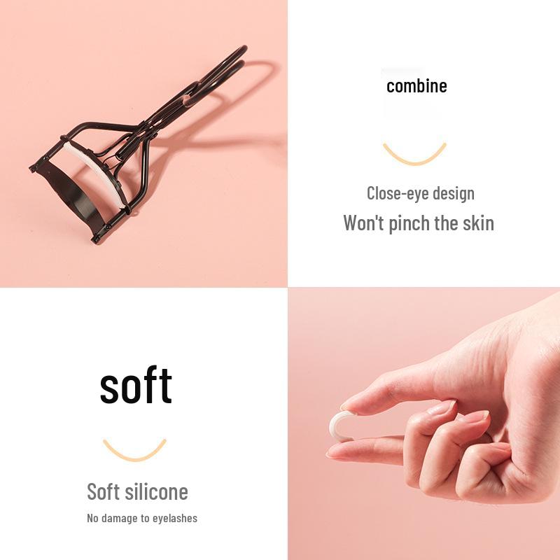 Мини Керлер для Ресниц Сверхширокий Черный - Стойкий, Легкое Формирование, Компактный Дизайн Подсолнух