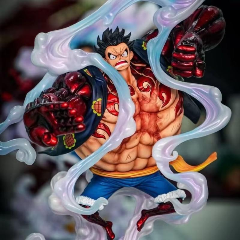 100% Оригинальные Фигурки Аниме One Piece Фигурки Луффи Четвертая Передача 30см ПВХ Модель Настольное Украшение Статуэтка Коллекция Подарки В Наличии