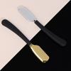 Manual Straight Razor Holder Beard Hair Shaving Professional Barber Trimming Tool Silicone Handle (Without Blade)