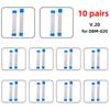 10 Pairs R2 L2 L1 R1 Trigger Button Ribbon Flex Cable Replacement for Dualsense PS5 Controller BDM-010 020 030 Repair Parts 5