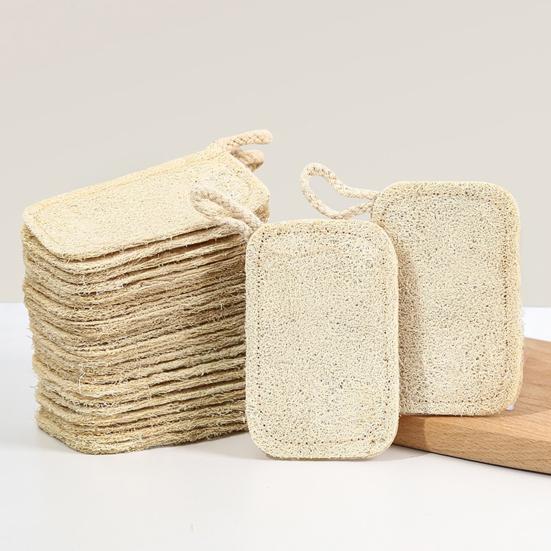 Скруббер для посуды из люфы, удобная тряпка для мытья посуды, быстросохнущая чистящая подушечка для люфы для домашней кухни