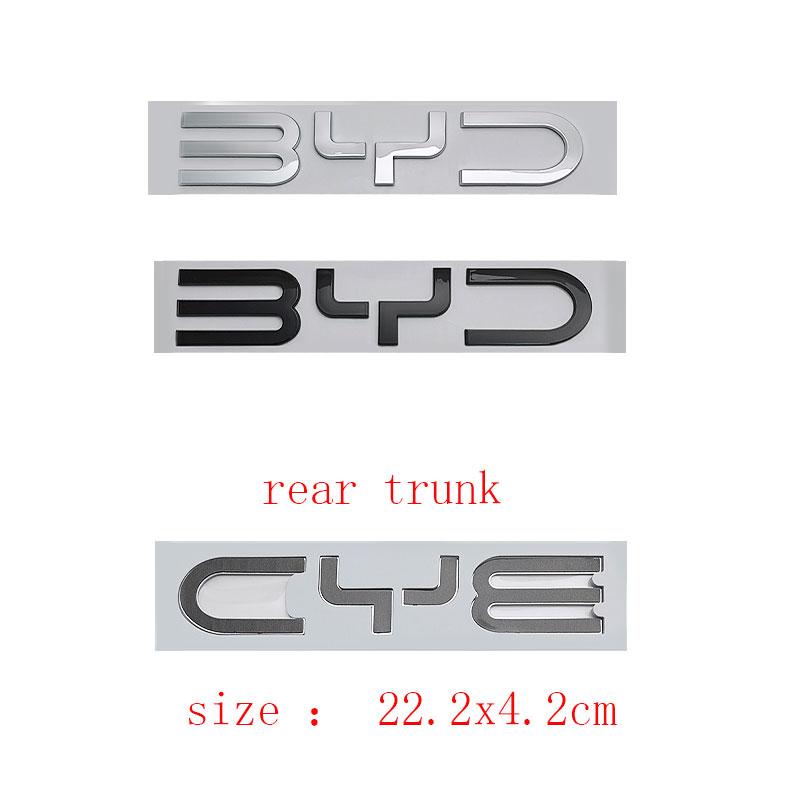1 шт. BYD Seal Dolphin Surf передняя наклейка с логотипом Чайка Тюлени DMi задний багажник оригинальные автозапчасти эмблема для тюнинга наклейка на автомобиль