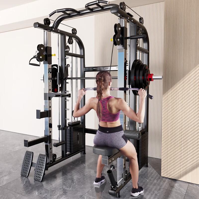 YANBO Commercial Smith Machine & Squat Rack