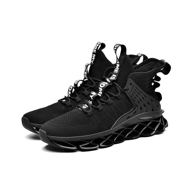 2024 New Men's Shoes Blade Sports Shoes Men's Summer Flying Weaving Fashion Trend Men's Casual Running Shoes Men's Trendy Shoes