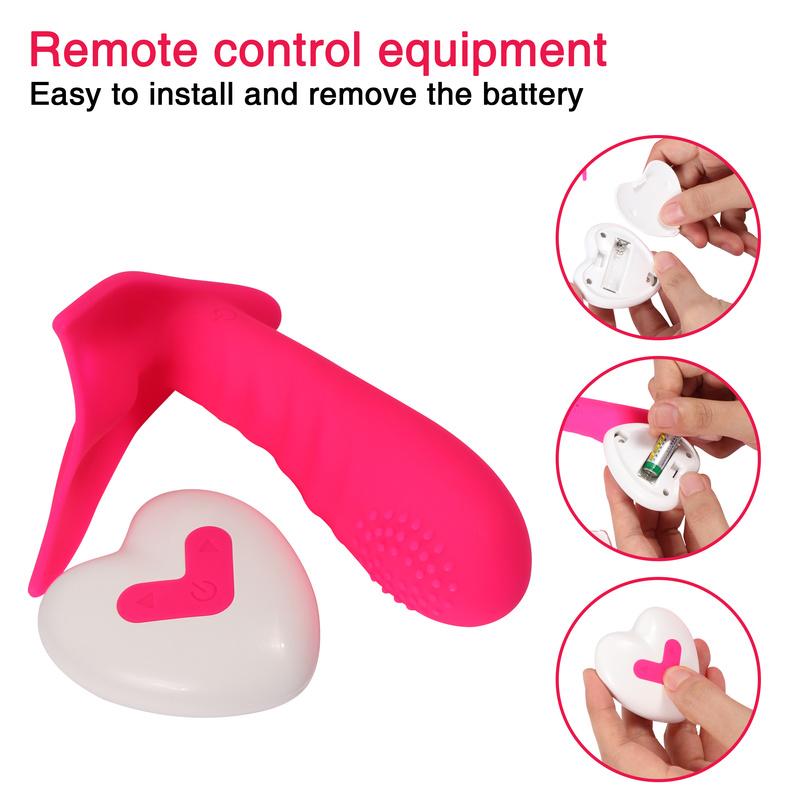 Вибратор с беспроводным пультом дистанционного управления, используемый для стимуляции клитора точки G, перезаряжаемая вибрация-бабочка, искусственный пенис, секс-игрушка для взрослых