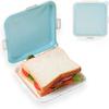 Reusable Lunch Sandwich Box Portable Lunch Food Container Sandwich Holder  Kitchen Supplies