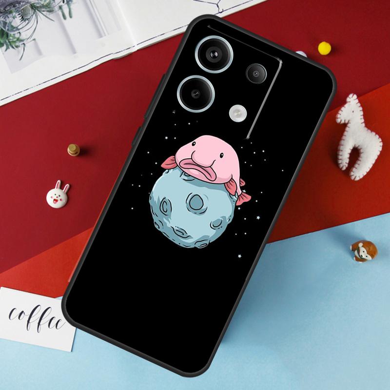 Blobfish Case For Xiaomi Redmi 12 13C 12C 10C 9C Redmi Note 13 9 10 11 12 Pro 9S 10S 11S 12S Cover