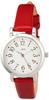[Fieldwork] Analog Lovely Silver Leather Strap GY044-4 Women's Red