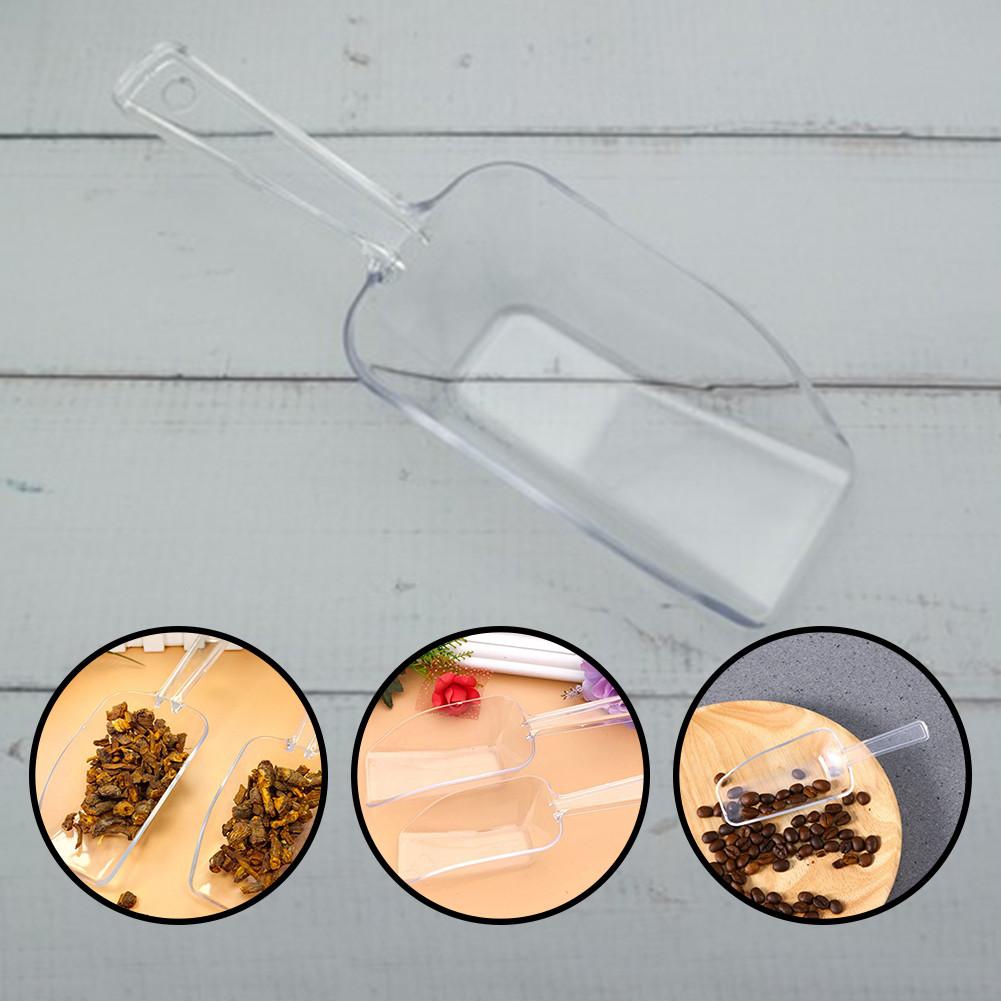 Практичный набор из 6 пластиковых лопаток для льда для различных сервировочных нужд