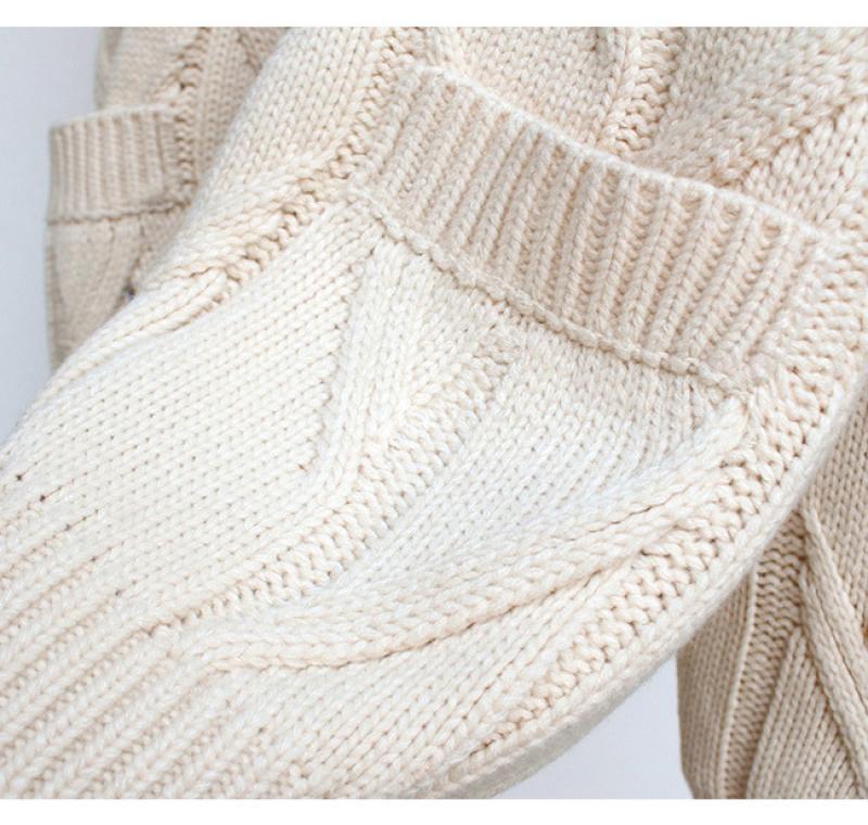 Trendy Women's Embroidered Letter Design Cardigan Sweater - Autumn/Winter 2025 Collection