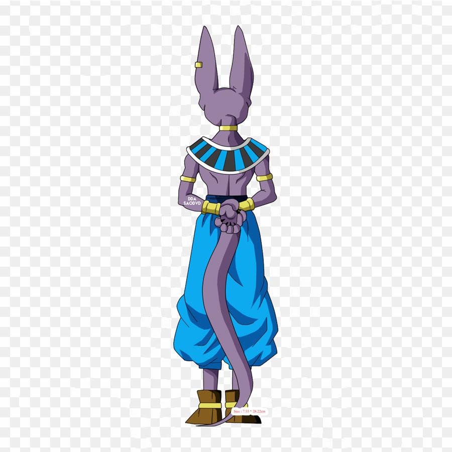 Patches For Clothes Bag Iron On Thermal Stickers Bills De Espalda Beerus Goku Pattern Washable Heat Transfer